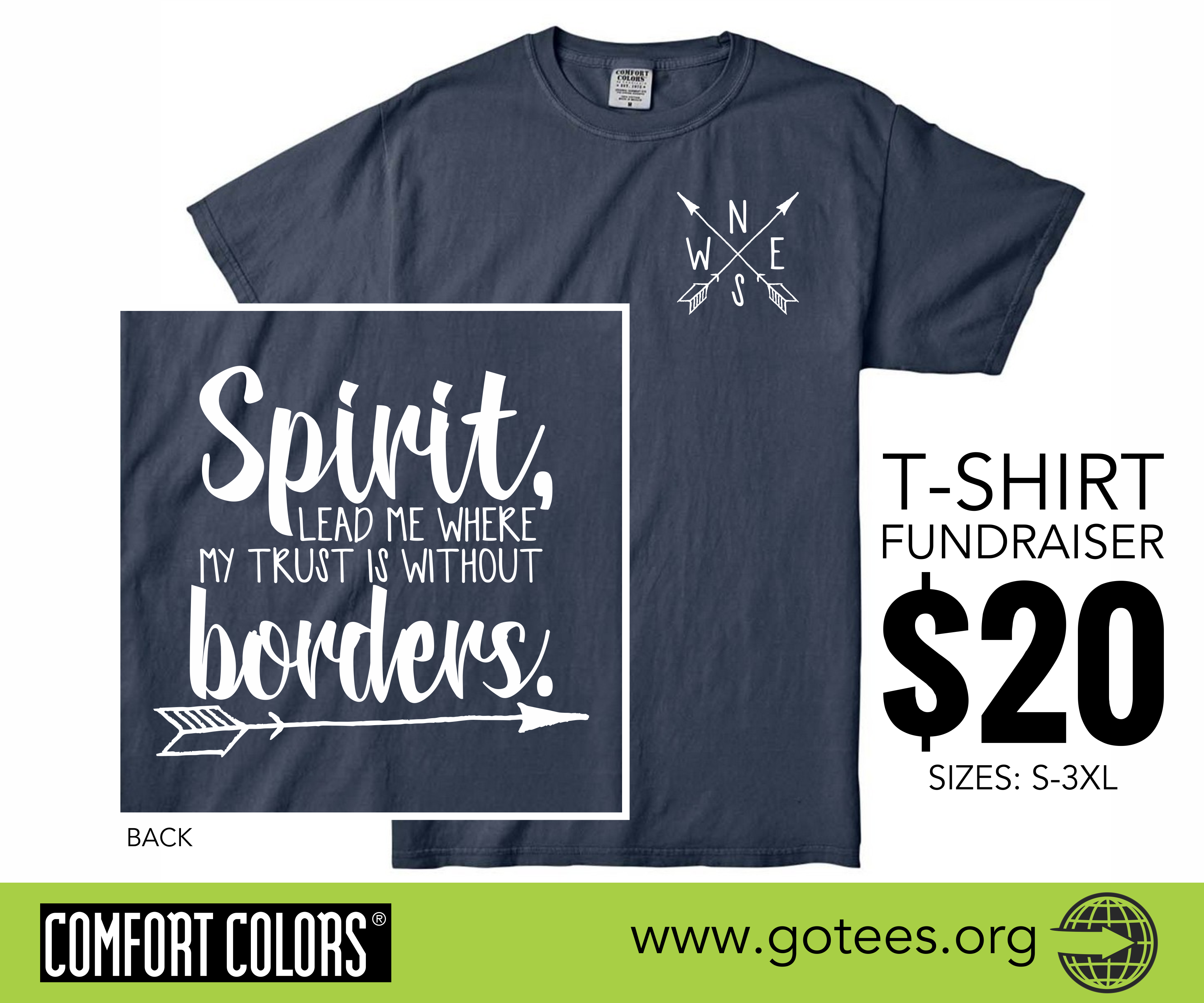 TShirt Fundraising Hope Missions