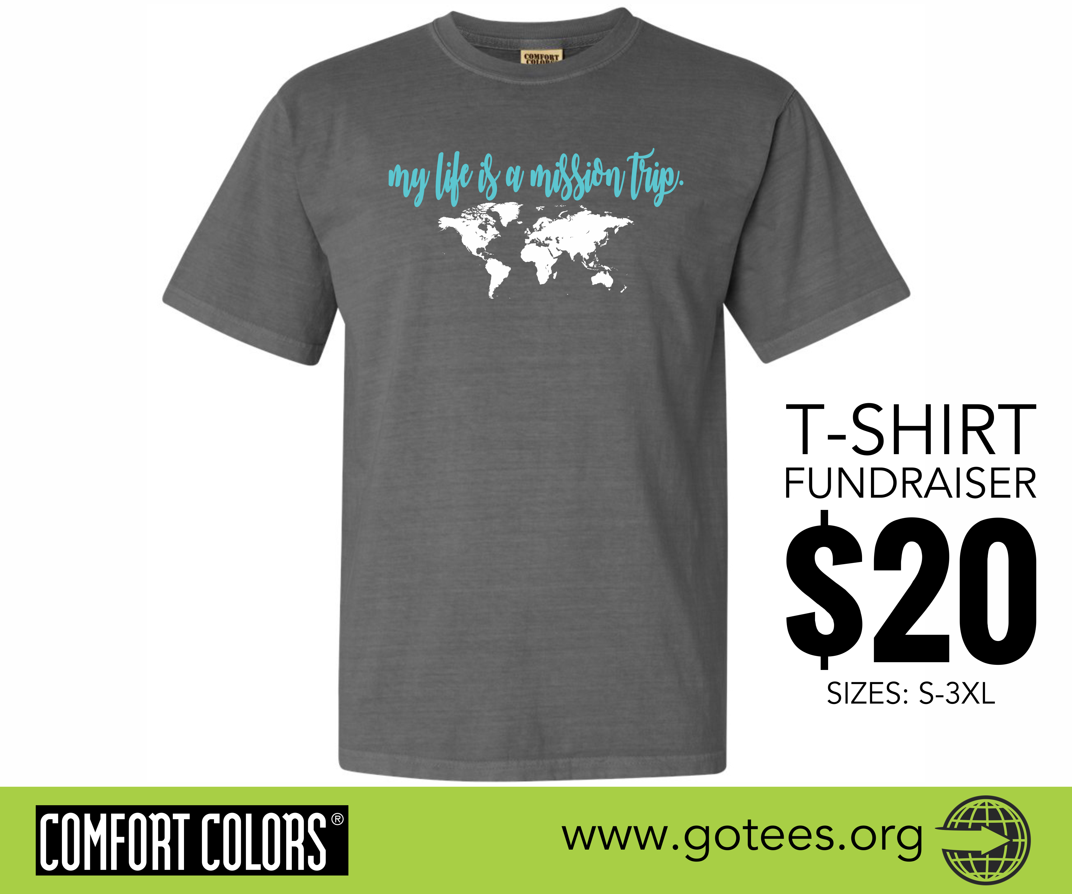 TShirt Fundraising Hope Missions
